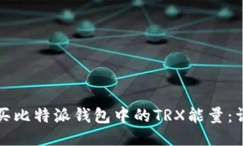 如何购买比特派钱包中的TRX能量:详细指南