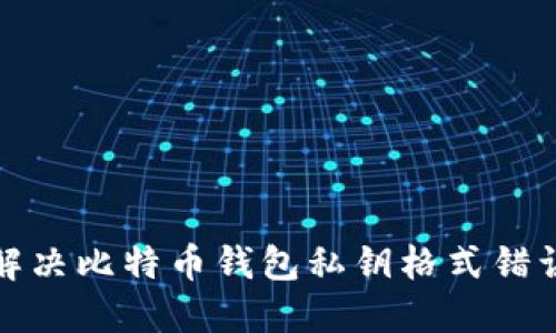 如何解决比特币钱包私钥格式错误问题